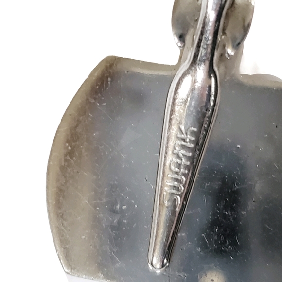 Swank Vintage Cuff Links & Tie Clip "N" Monogram - Picture 7 of 8